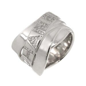 CHANEL Diamond Ring 18K White Gold 750 size54 6.25-6.5(US) 90287052